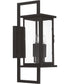 Jordan 3-Light Outdoor Lighting Textured Black
