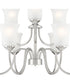 Bronson 9 Light Chandelier Brushed Nickel