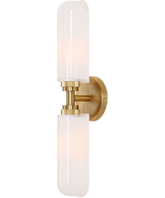 Wellsville 2 Lt Brass Sconce