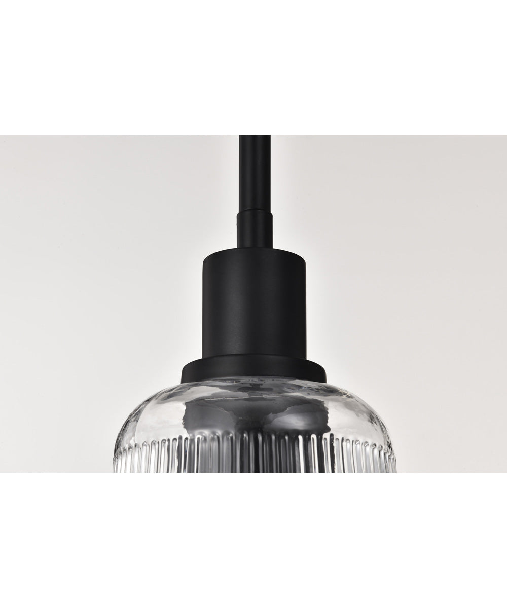 Grayson 1-Light Pendant Matte Black