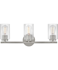 Leta 3-Light Medium Three Light Vanity in Brushed Nickel