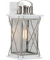 Barlowe 1-Light Medium Wall Lantern Stainless Steel