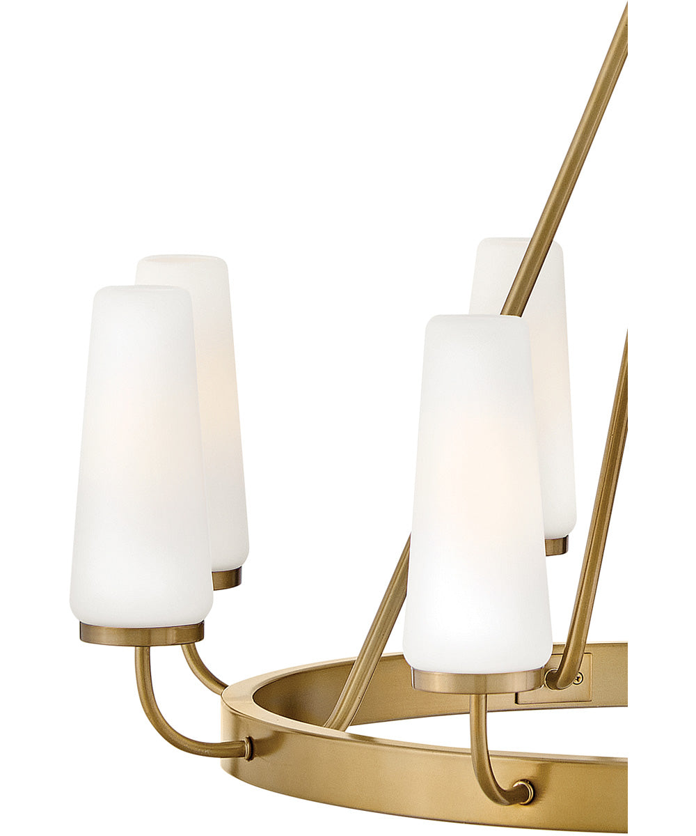Selma 8-Light Medium Single Tier in Gold
