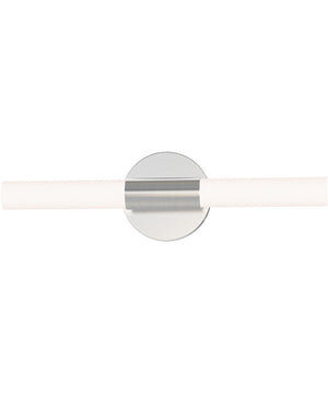 Tubi 18 inch 5CCT LED Bath Bar Satin Nickel