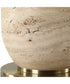 Aubrey Travertine Table Lamp