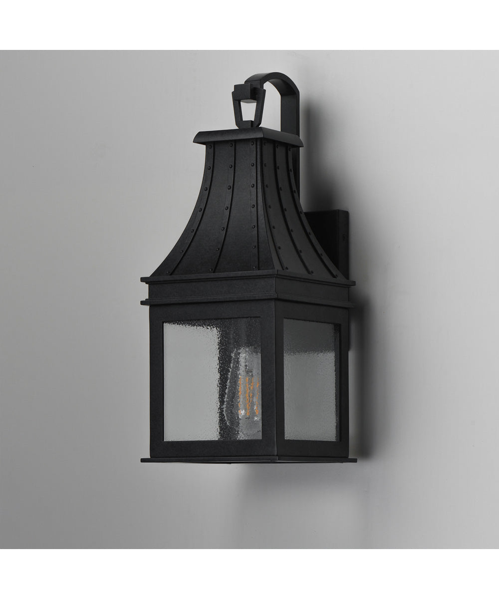 Bramwell VX Single Outdoor Wall Sconce Black Patina