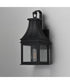 Bramwell VX Single Outdoor Wall Sconce Black Patina
