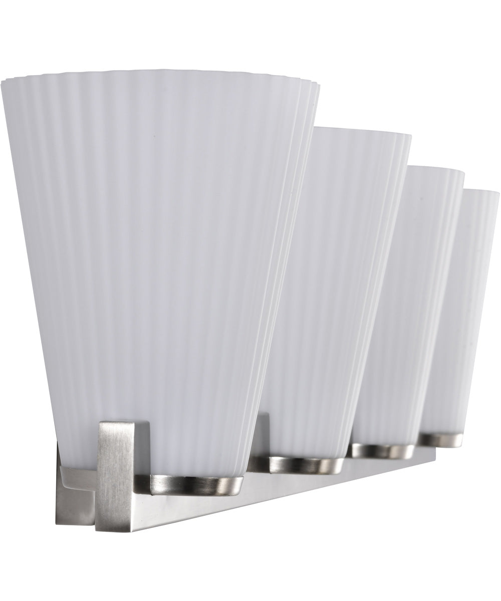 Royale 4-Light Vanity & Wall Brushed Nickel