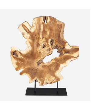 Bahati Wood Natural Sculpture