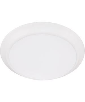 1-light LED Ceiling Flush Mount Studio White