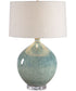 Callista Teal Blue Table Lamp