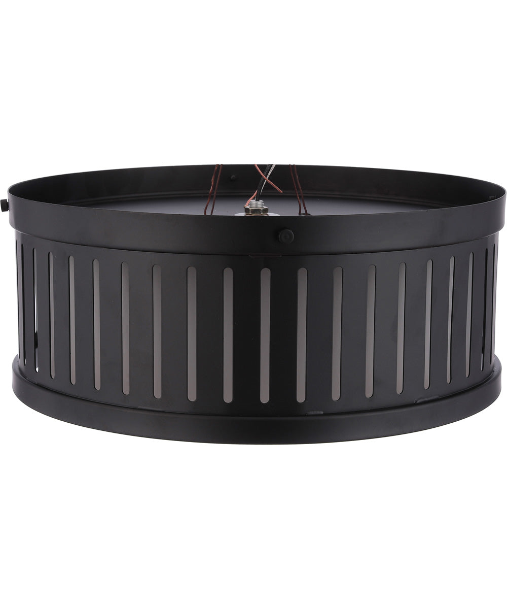 Livingston 3-Light Lighting Flat Black