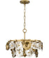 Loretta 3-Light Pendant Gold Ombre