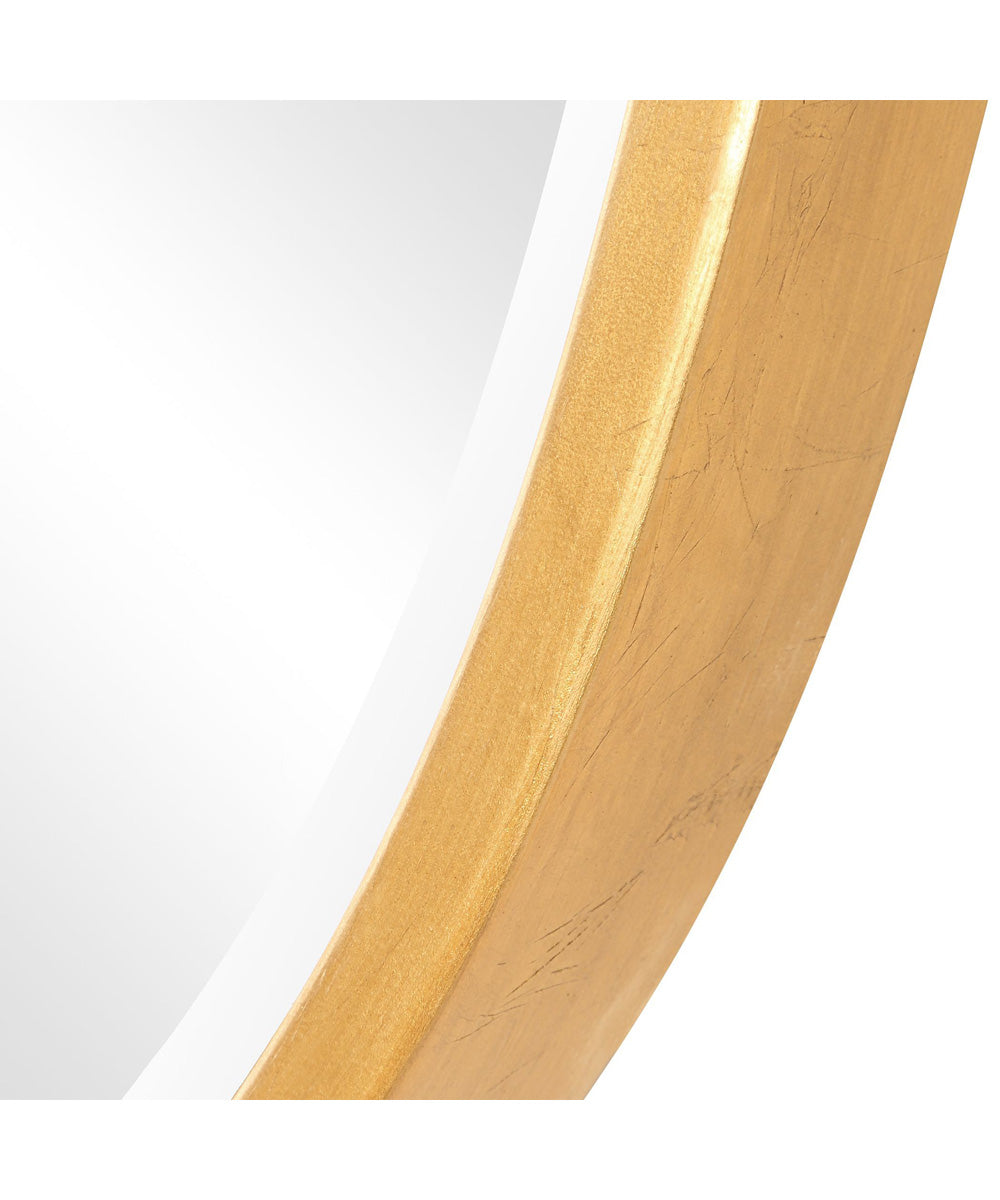 30x30" Wall Mirror with Gold Leaf