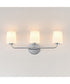 Durham 3-Light Bath Vanity Polished Chrome