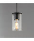 Lateral Mini Pendant Black