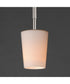 Durham 1-Light Pendant Polished Chrome