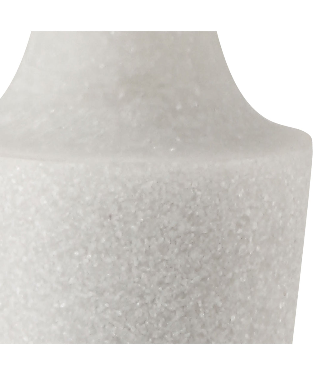 Colette White Stone Floor Lamp