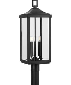 Gibbes Street 3-Light Post Lantern Textured Black
