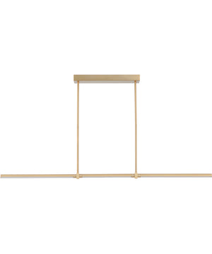 Dorian 60 inch Linear LED Pendant Gold