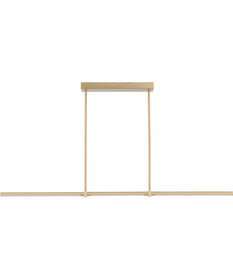 Dorian 60 inch Linear LED Pendant Gold