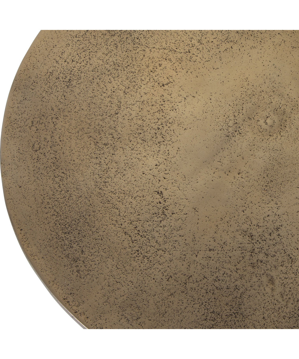 Antigua Antique Brass Side Table