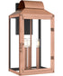 Beryn 3-light Outdoor Wall Light Aged Copper