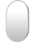 Elisse 20''X32'' Oval LED Mirror Satin Nickel