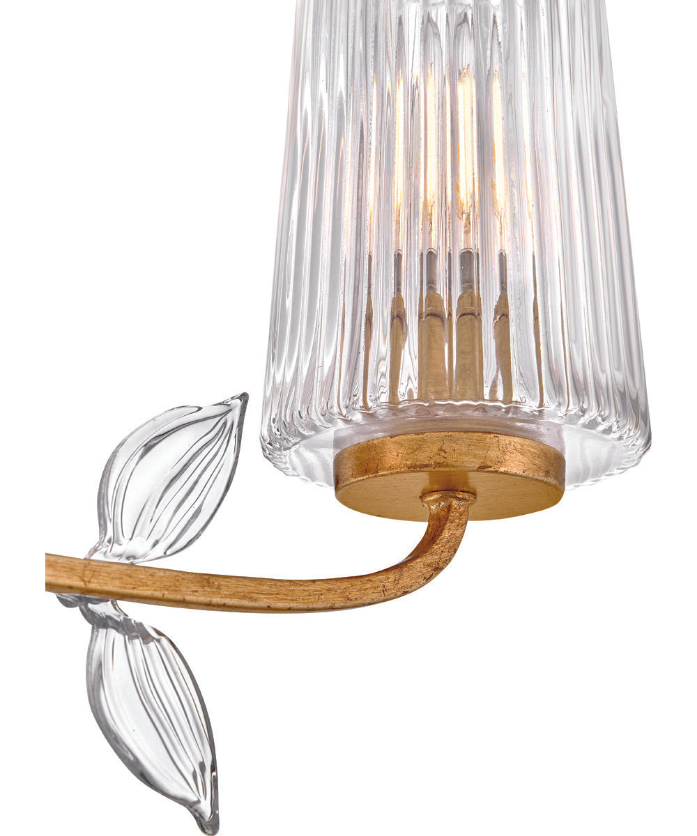 Aliso 3-Light Medium Three Light Vanity in Distressed Brass