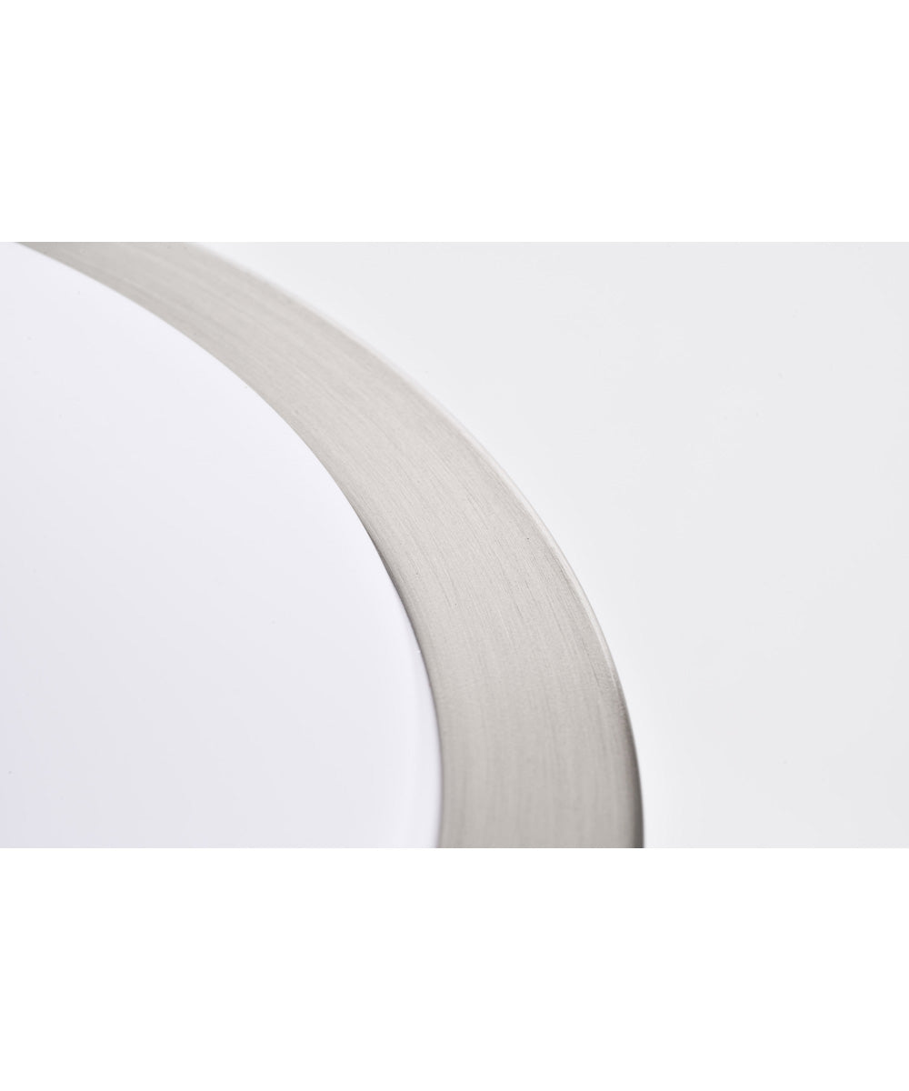 Glamour  Close-to-Ceiling Brushed Nickel