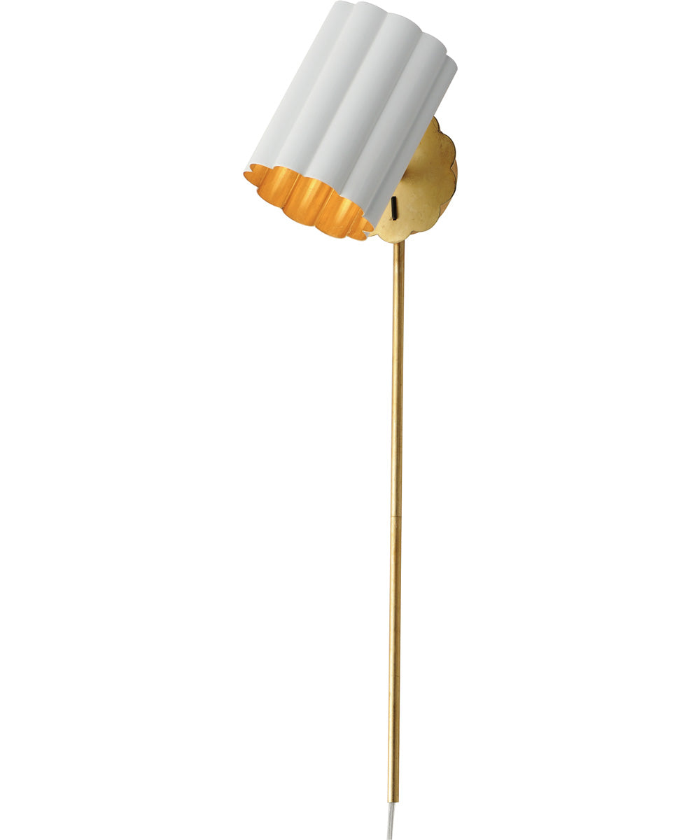 Primrose 1-Light Wall Sconce Gold Leaf