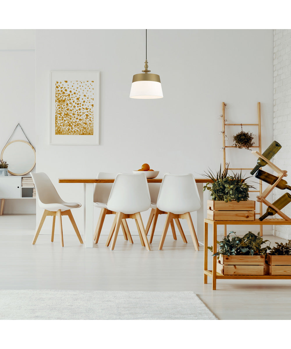 Ava  1 Light Pendant Brushed Gold