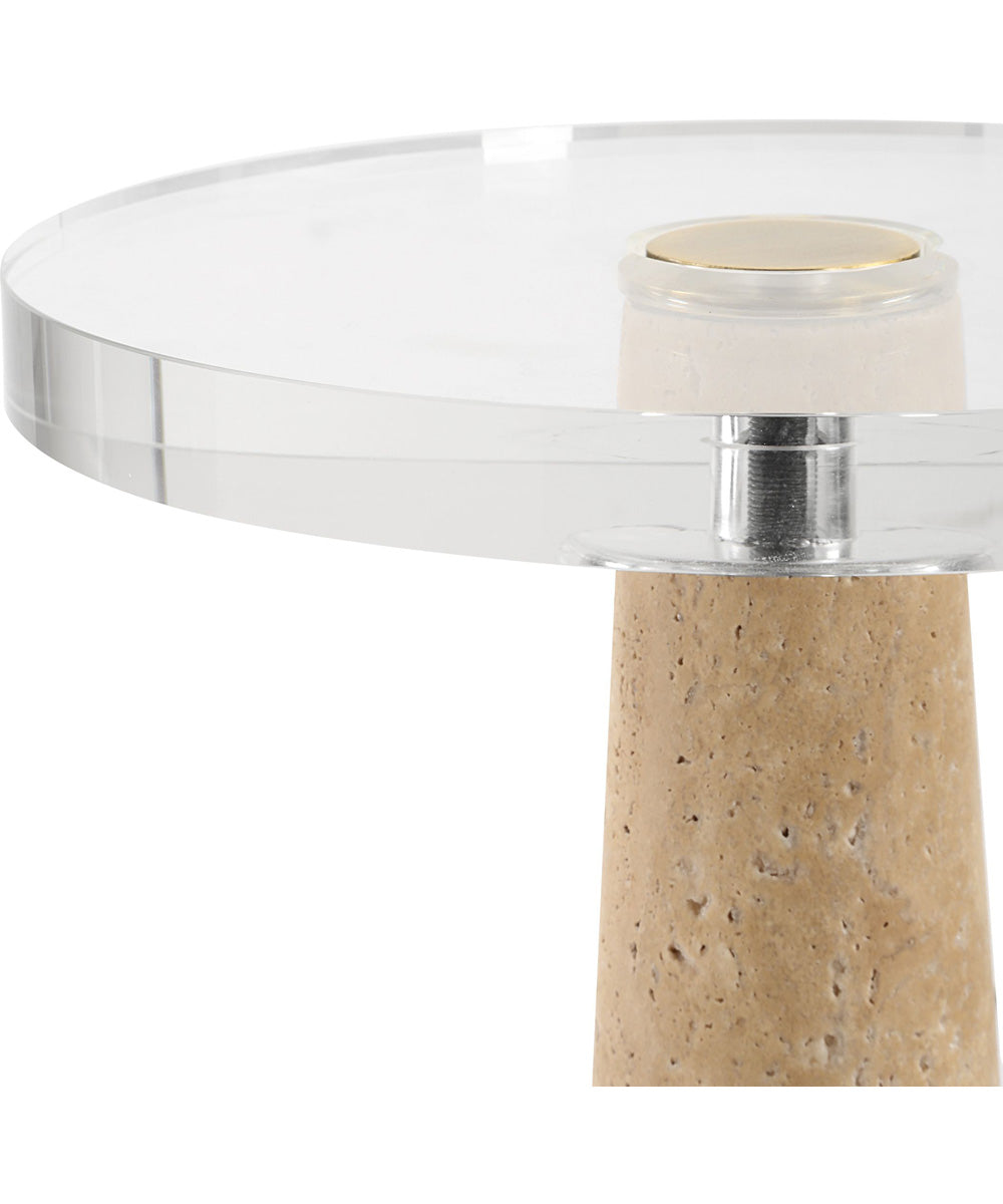 Niari Travertine Drink Table