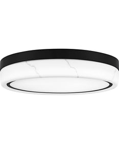 Quoizel Flush Mount Medium Flush Mount Matte Black