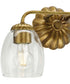 Quillan 2-Light Transitional Bath & Vanity Light Gold Ombre