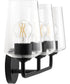 Celino 3-Light Bath & Vanity Black