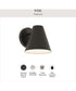 Mik Medium Outdoor Wall Light Antique Bronze