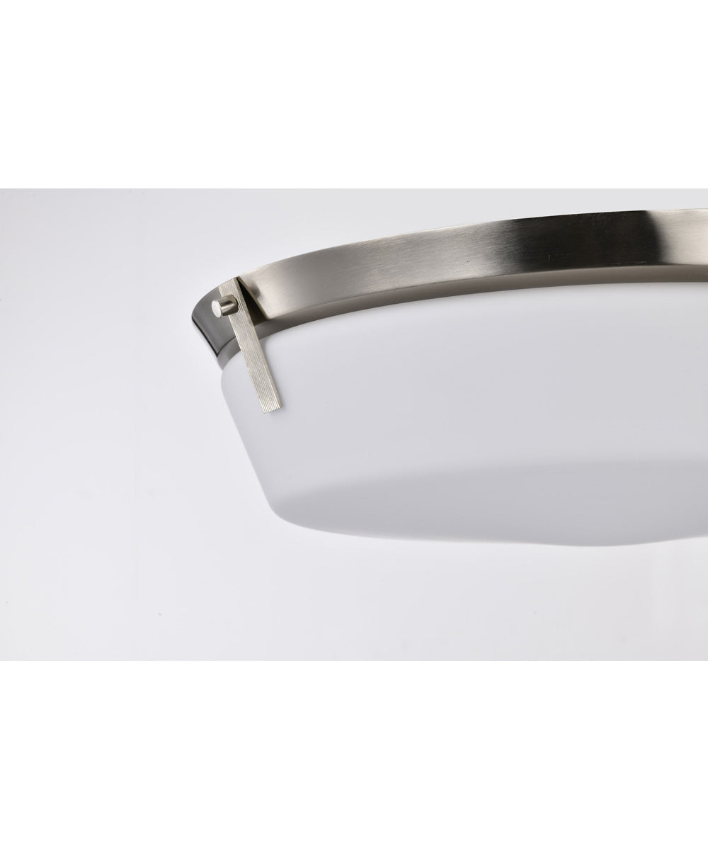 Rowen 4-Light Close-to-Ceiling Brushed Nickel