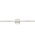 Phase 5 32 in. Slim Modern 3CCT Integrated LED Linear Vanity Light Brushed Nickel