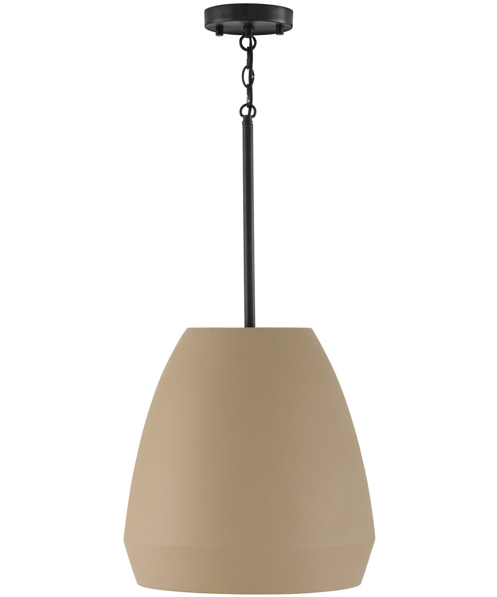 Della 1-Light Pendant Terracotta Sand