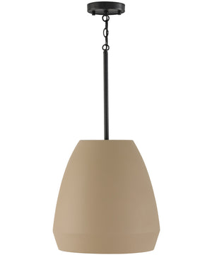 Della 1-Light Pendant Terracotta Sand