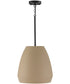 Della 1-Light Pendant Terracotta Sand