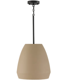 Della 1-Light Pendant Terracotta Sand