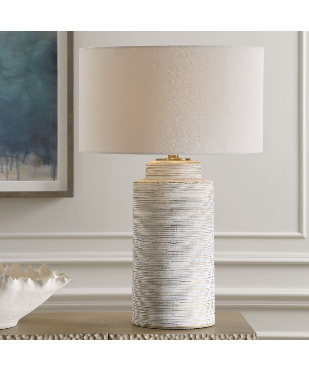Crimp Ribbed Table Lamp