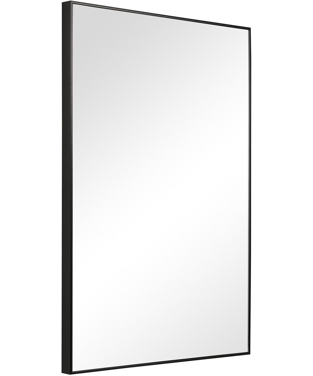 21x31" Wall Mirror with Black Frame