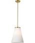 Royale 1-Light Pendant Burnished Brass