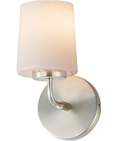 Durham 1-Light Wall Sconce Satin Nickel
