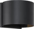 5"H Lightgate 1-Light LED Wall Light Outdoor Black