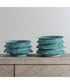 ZigZag Blue Green Bowls Set of 2