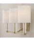 Ingrid 3-Light Vanity Matte Brass